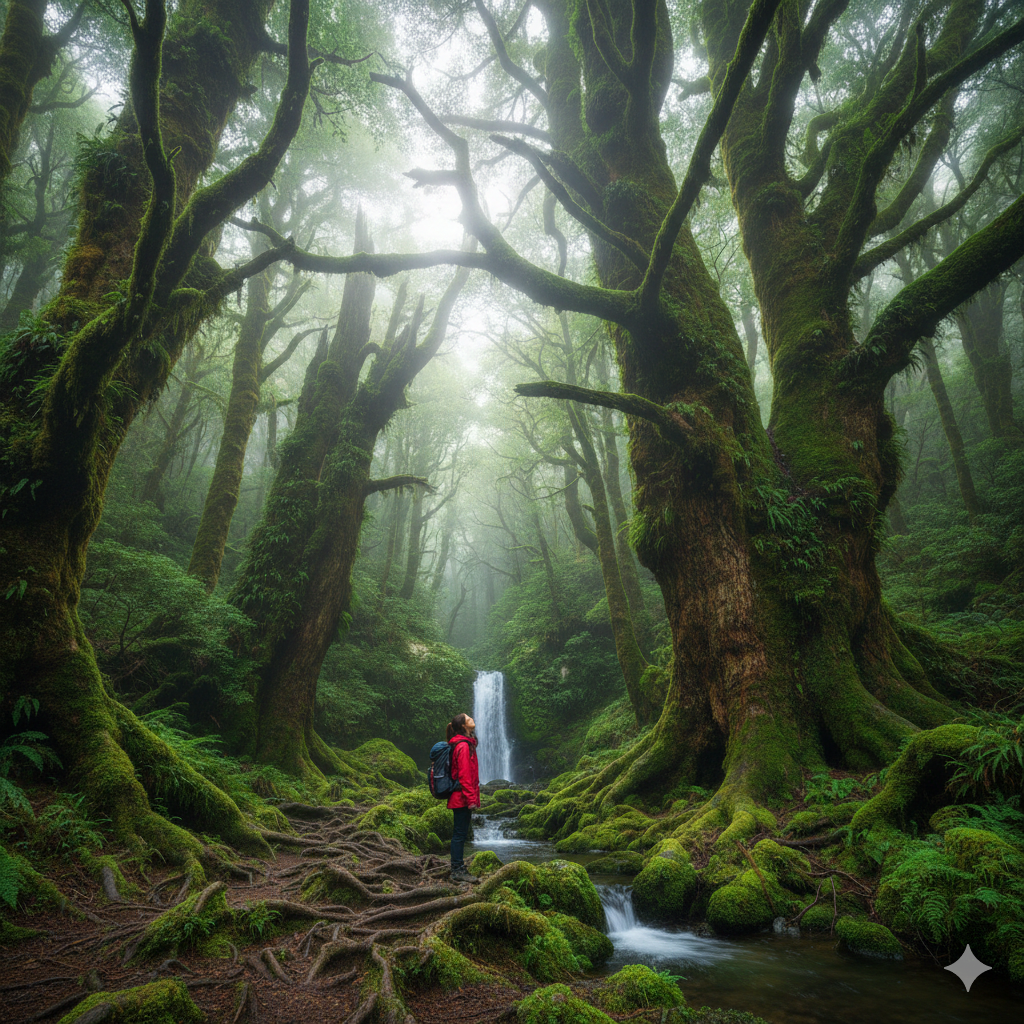 japan tourist place - forest of yakushima